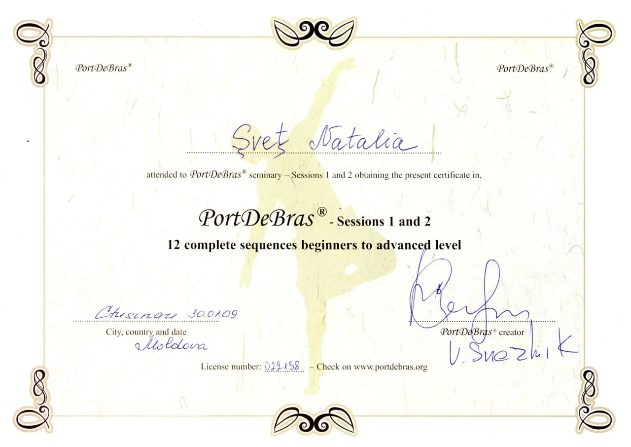Certificat 16 - Natalia Șveț